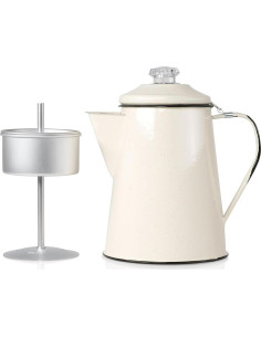 Cafetera Percolador GSI Outdoors 8 Tazas Crema 2