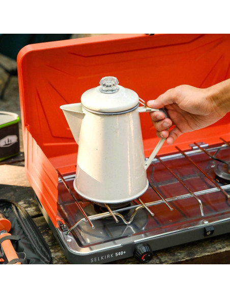 Cafetera Percolador GSI Outdoors 8 Tazas Crema