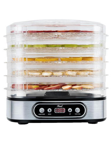 Deshidratador de Alimentos Rosewill RHFD-19001, 5 Bandejas, 350W