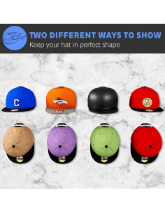 Ganchos Adhesivos para Sombreros Niunuerga 16 Paquete Negro 2