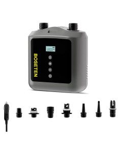 Bomba de Aire Eléctrica SUP Boseten 12V con Desinflado Automático