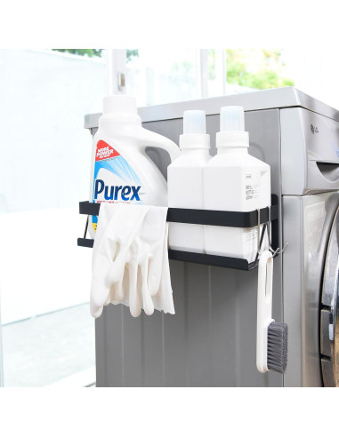 Estante Flotante de Especias Yoniccal Negro Acero Inoxidable 10 kg