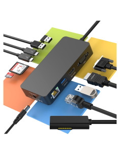 Estación de Acoplamiento Microsoft Surface 11 en 1 4K HDMI