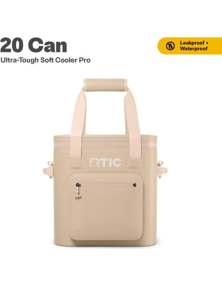 Bolsa Térmica Aislada RTIC Ultra-Duradero 30 Latas Impermeable