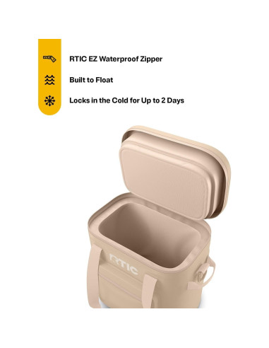 Bolsa Térmica Aislada RTIC Ultra-Duradero 30 Latas Impermeable