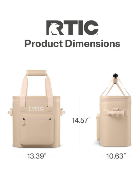 Bolsa Térmica Aislada RTIC Ultra-Duradero 30 Latas Impermeable