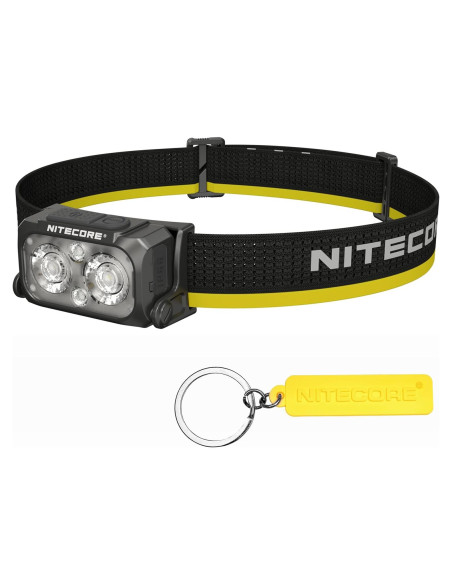 Linterna Frontal Nitecore NU25 MCT 400 Lúmenes Recargable USB-C