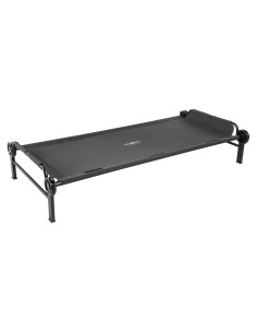 Cama de Camping Disc-O-Bed XL Individual Portátil Negra