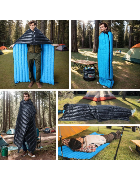 Saco de dormir doble Tuphen TP-YRSD XL 189.9x72 cm impermeable