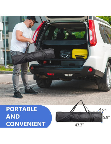 Carpa de Fiesta Impermeable Outvita 2m x 2m con Paredes