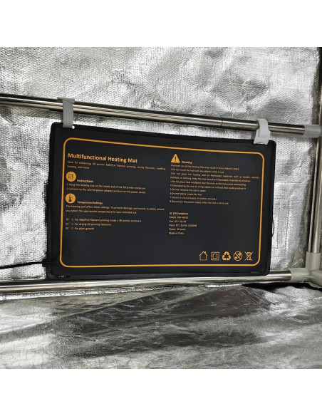 Almohadilla de Calor Hocenway 20x32cm 12V 36W Control Temperatura