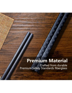 Palillos Reutilizables VINKELON 5 Pares Antideslizantes 2