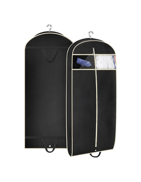 Bolsa de Viaje MISSLO 109cm Negra con Cremallera y Bolsillo