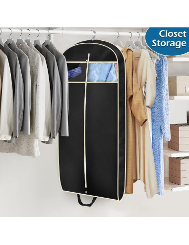 Bolsa de Viaje MISSLO 109cm Negra con Cremallera y Bolsillo