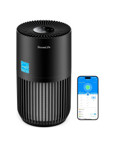 Purificador de Aire GoveeLife Mini HEPA Inteligente Negro