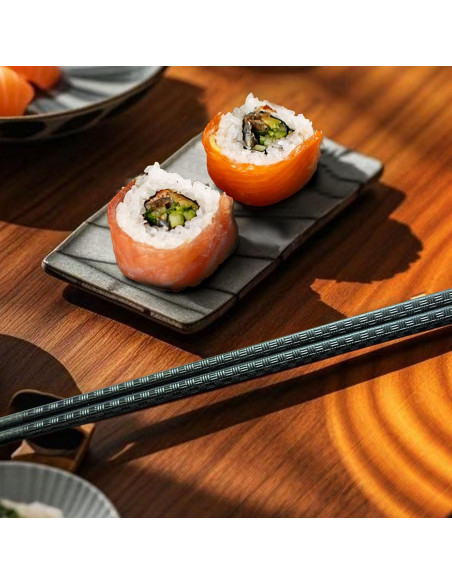 Palillos Reutilizables VINKELON 5 Pares Antideslizantes