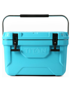 Hielera Titan 20Q Azul con Aislamiento Deep Freeze y Microban