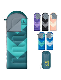 Saco de dormir Xelaro rectangular 3 estaciones 220x80cm