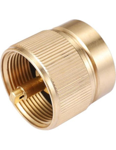 Adaptador de Estufa Camping Kbrotech Válvula Lindal 1LB 2