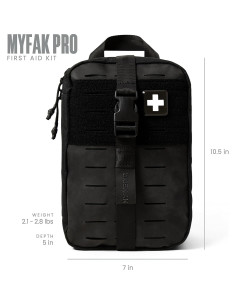 Kit de Primeros Auxilios My Medic MyFAK PRO - 140 Artículos - Negro 2