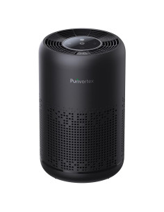 Purificador de Aire HEPA AC300 - Portátil 20m - Negro
