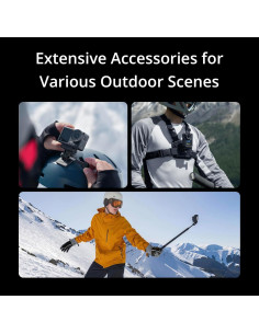 Cámara de Acción DJI Osmo Action 4 Combo Aventura 4K 1.67kg 2