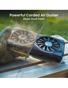 Soplador de Aire Eléctrico EVEO AirMaster AX 350W - Limpieza PC 2