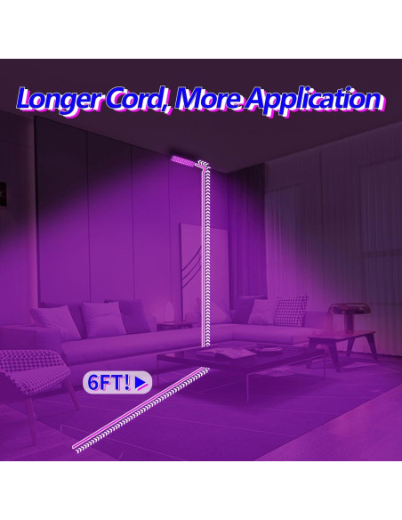 Barra de luz negra LED 100W THECHAM 104 LEDs 385-400nm Barra de luz negra LED 100W THECHAM 104 LEDs 385-400nm