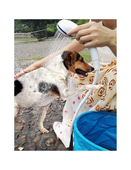 Ducha portátil eléctrica EcoTrek USB recargable 4800mAh Ducha portátil eléctrica EcoTrek USB recargable 4800mAh