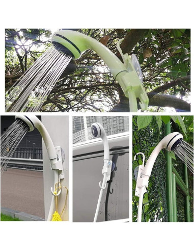 Ducha portátil eléctrica EcoTrek USB recargable 4800mAh