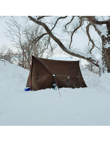 Carpa Caliente OneTigris ROCDOMUS 340x240cm Impermeable