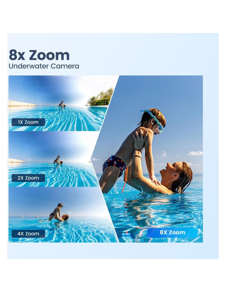 Cámara de Acción Camlance Q60 4K 60FPS 48MP Impermeable 15M Cámara de Acción Camlance Q60 4K 60FPS 48MP Impermeable 15M