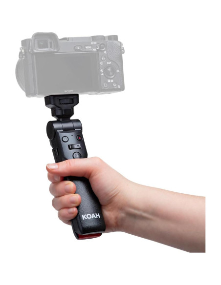 Combo Micrófono Inalámbrico Hollyland Lark M2S + Luz LED Zhiyun FIVERAY M40 + Agarre Koah + Estuche Maxell