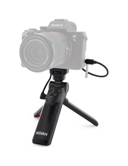 Combo Micrófono Inalámbrico Hollyland Lark M2S + Luz LED Zhiyun FIVERAY M40 + Agarre Koah + Estuche Maxell