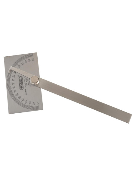 Transportador de Ángulo Herramientas Generales 17 Acero Inoxidable