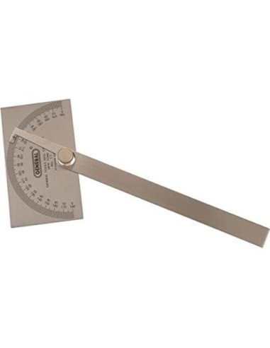 Transportador de Ángulo Herramientas Generales 17 Acero Inoxidable