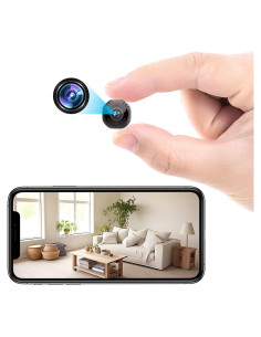 Cámara Espía WiFi Inalámbrica 1080P LAIFUCAM Seguridad