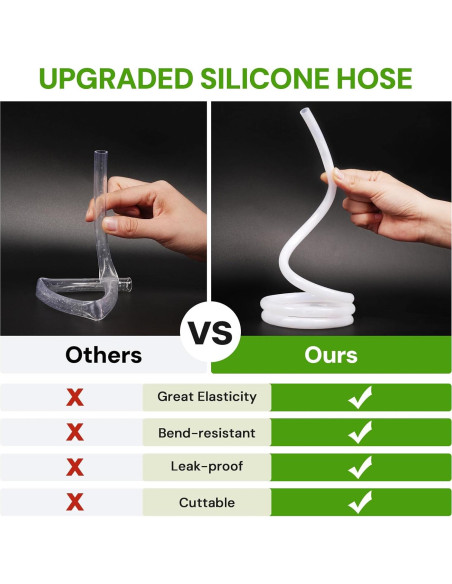 Bolsa de Ducha Solar Sapsisel 20L con Manguera y Cabezal Mejorado