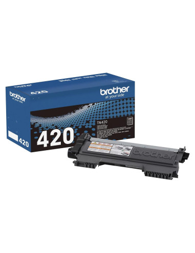 Cartucho de Tóner Láser Negro Brother TN420 - 1200 Páginas
