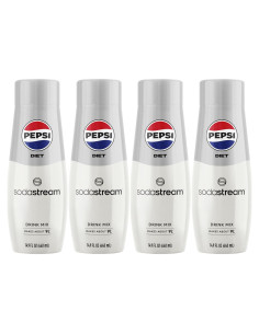 Mezcla SodaStream Diet Pepsi 4x440ml - Cero Calorías