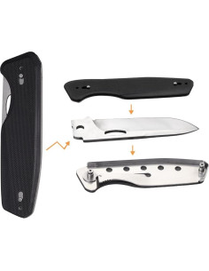 Cuchillo Plegable Roxon S502U Phantasy G10 EDC 65mm 2