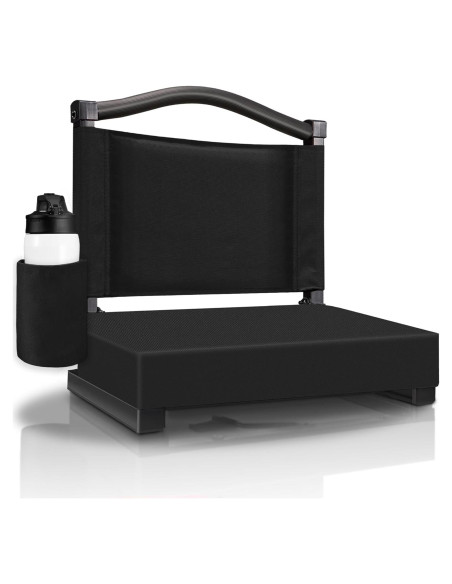 Asiento de Estadio HABUTWAY con Respaldo y Cojín Grueso 159kg