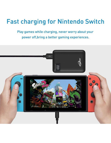 Batería Portátil 10000mAh JONKUU para Chalecos Térmicos 5V 2.4A