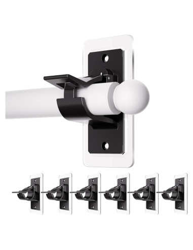 Soportes de Varilla Autoadhesivos Antimbee - Paquete de 6, 9 kg