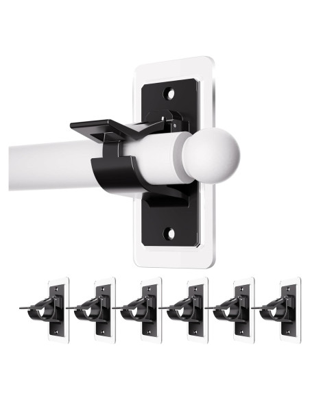 Soportes de Varilla Autoadhesivos Antimbee - Paquete de 6, 9 kg