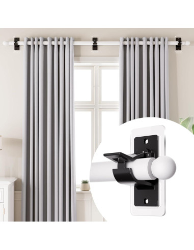 Soportes de Varilla Autoadhesivos Antimbee - Paquete de 6, 9 kg