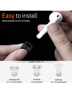 Correa Antipérdida para AirPods Pro 1/2 y AirPods 1/2/3 - GOGOSODU 2