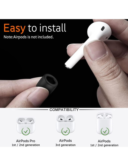 Correa Antipérdida para AirPods Pro 1/2 y AirPods 1/2/3 - GOGOSODU Correa Antipérdida para AirPods Pro 1/2 y AirPods 1/2/3 - GOGOSODU