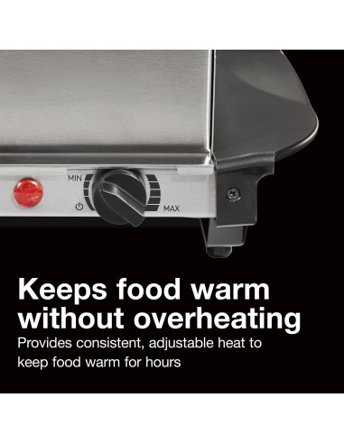 Servidor de Buffet Proctor Silex 3 Bandejas Acero Inoxidable