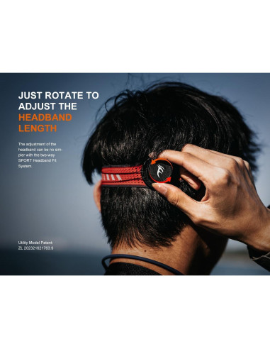 Linterna Frontal Fenix HL18R-T V2.0 800 Lúmenes Recargable USB-C